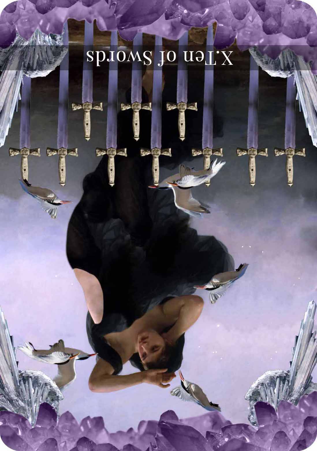 The 10 of swords Reversed