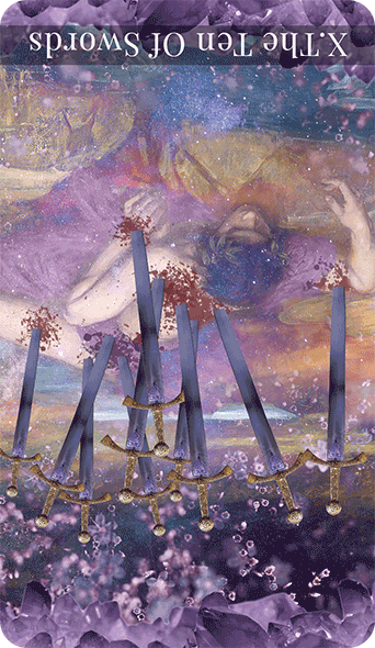 reverse ten of swords