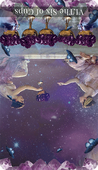6 of Cups Tarot Card Reversed
