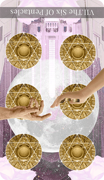 6 Of Pentacles Tarot Card