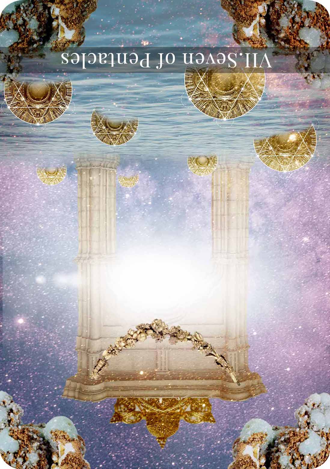 7 Pentacles Reversed Tarot Card