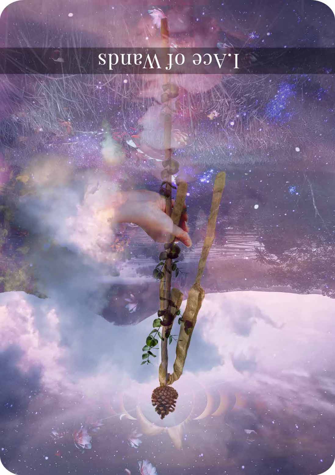 Reversed ace of wands
