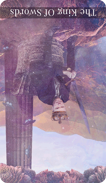 reversed king of swords