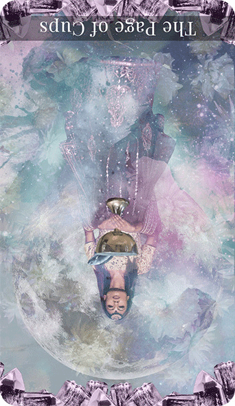 The Page of Cups Tarot Card Reversed