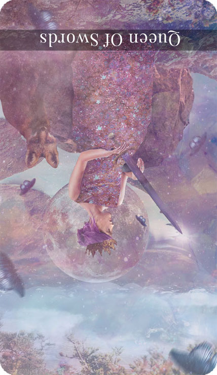 Queen of Swords Tarot Reversed