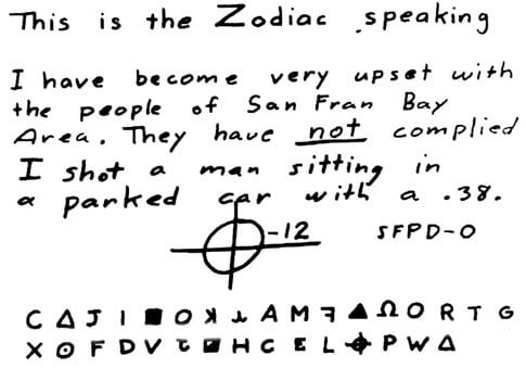Criminal Writing Signs