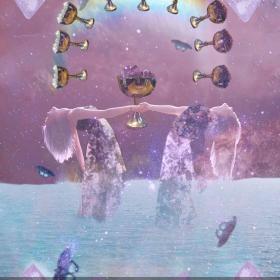 The Ten of Cups tarot card