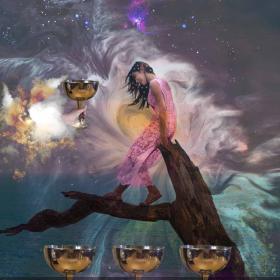 Four Of Cups Tarot Card