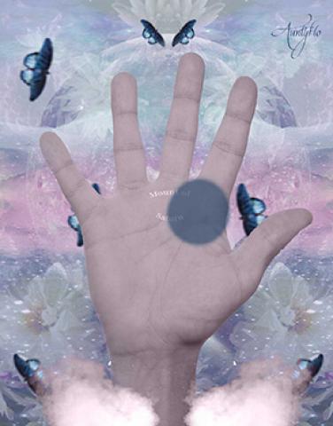 Saturn mount veers towards Jupiter mount meaning palm reading