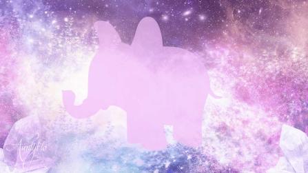 Deformed baby elephant