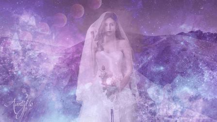 Bride and traditional supersticians