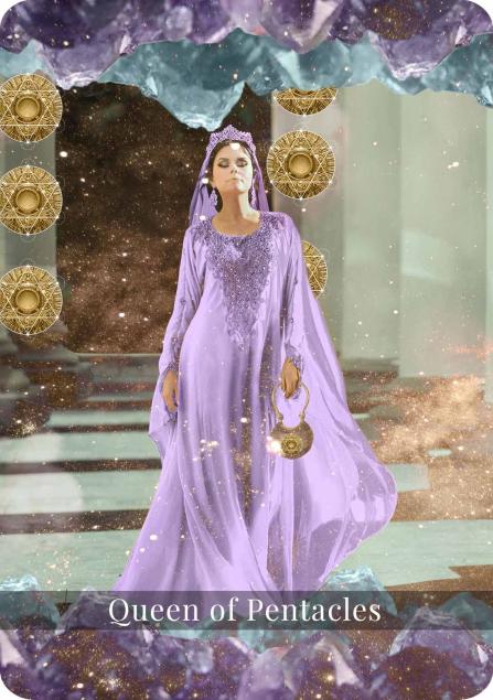 The Queen of Pentacles