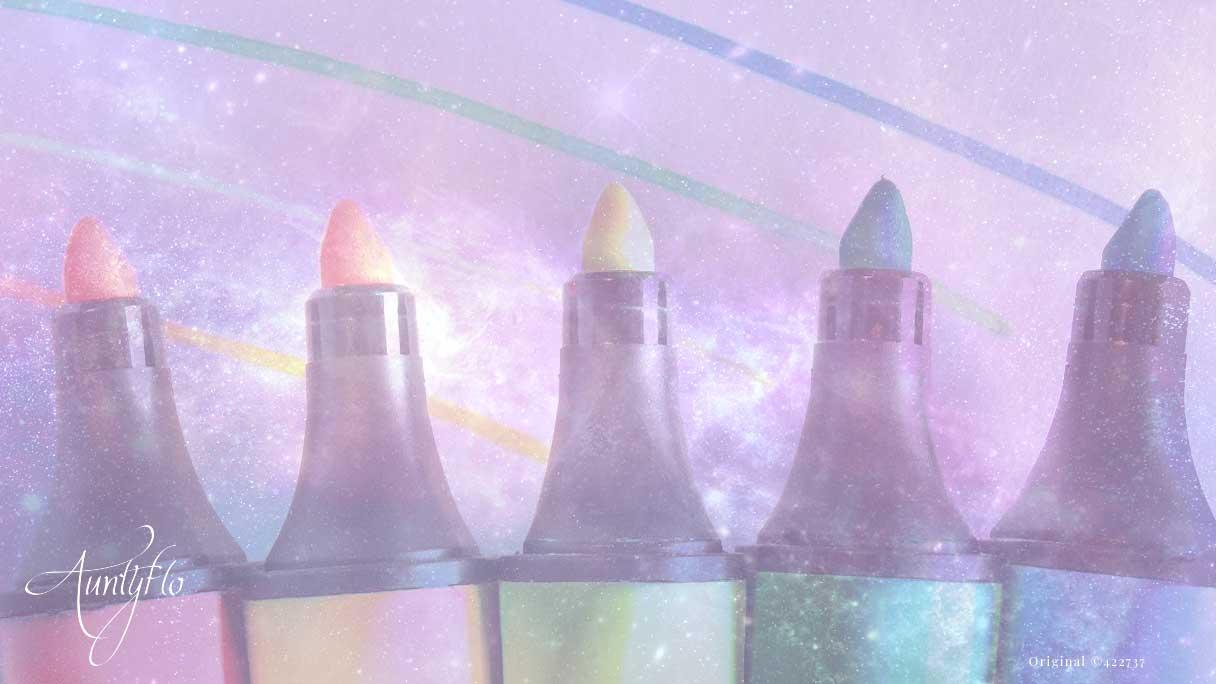 Fluorescent colors and bright color meaning