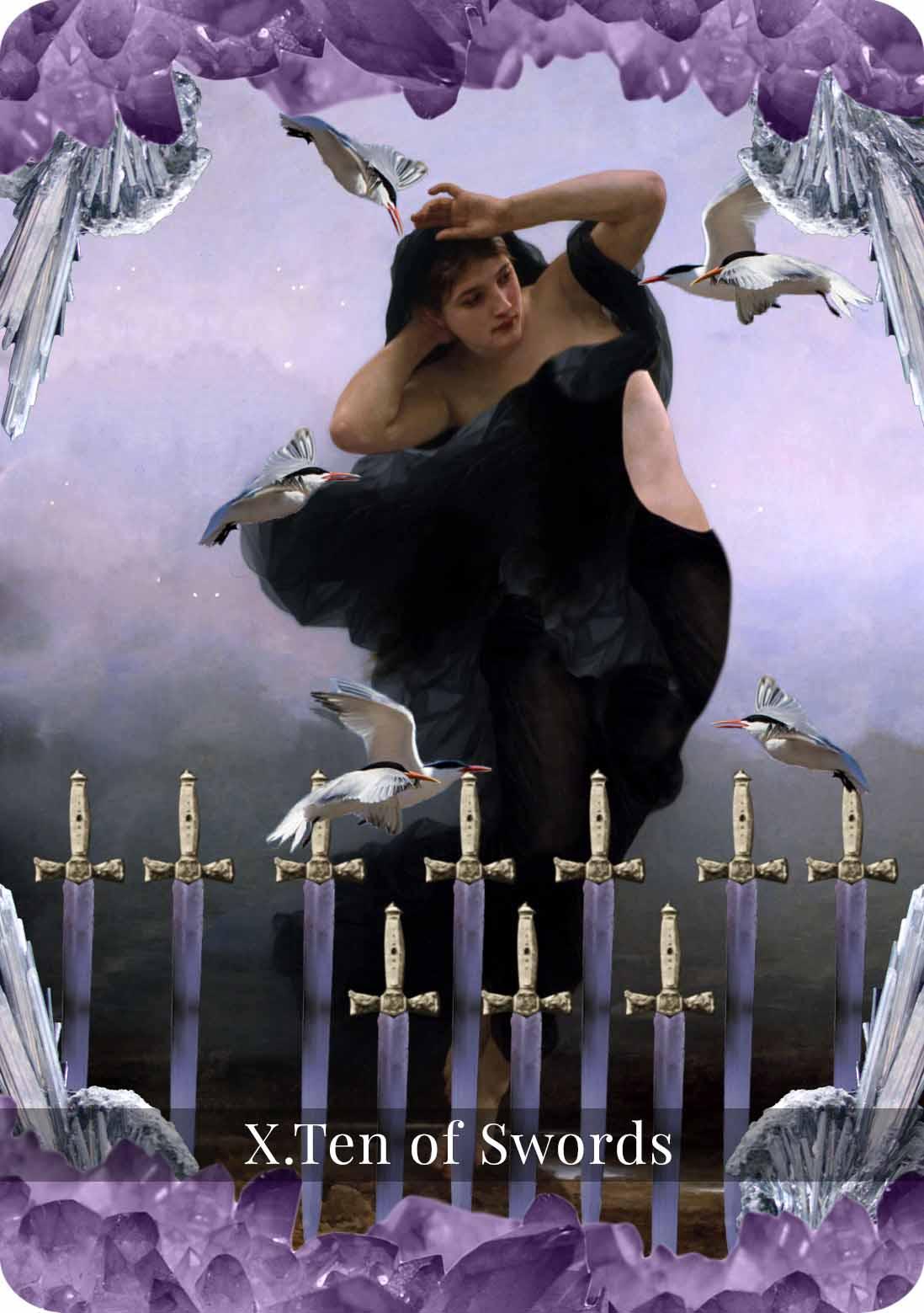 The Ten of Swords Tarot Card Meaning Love, Career, Feelings & More