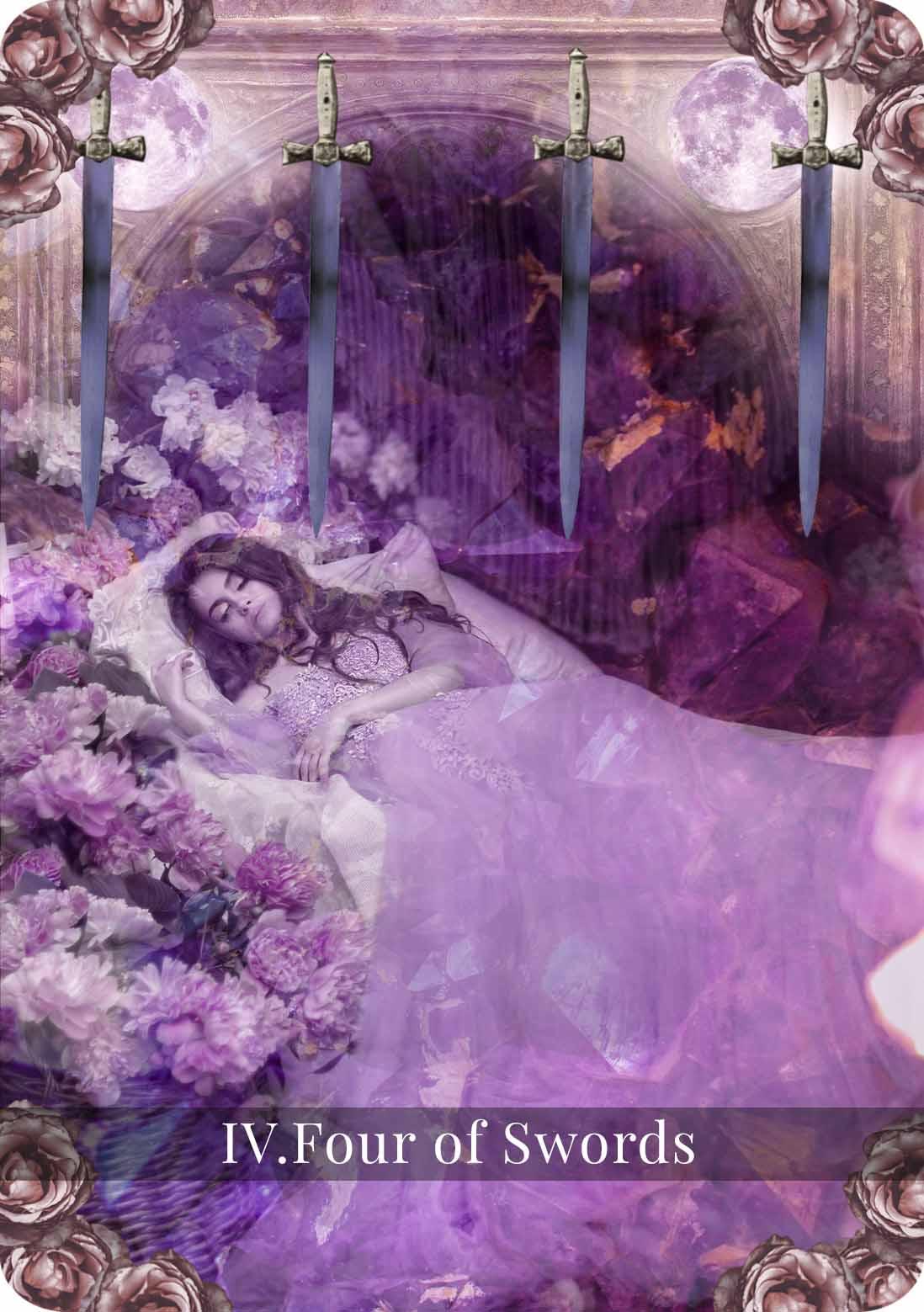 Four Of Swords Tarot Cards