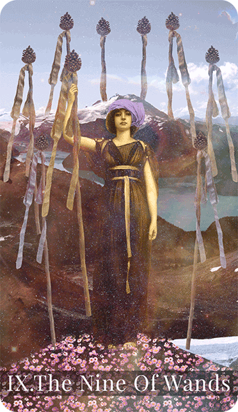 The Nine Of Wands Tarot Card Meaning Love Career Feelings More The Nine Of Wands Tarot Card Meaning Love Career Feelings More