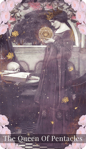 The Queen Of Pentacles Tarot Cards Auntyflo Com