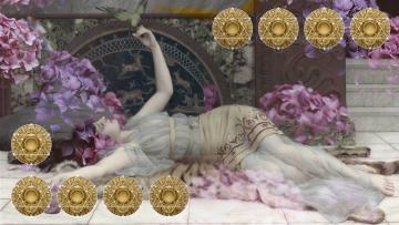 Nine of pentacles banner image