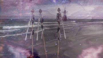 Three Wands Tarot Card Header