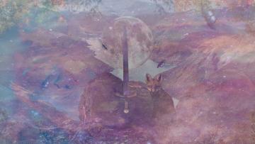 Queen Of Swords Tarot Card Header