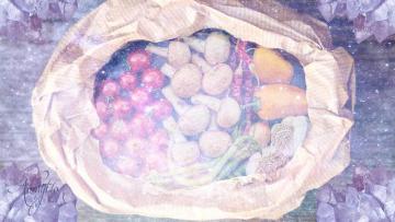 Bag filled with veg dream