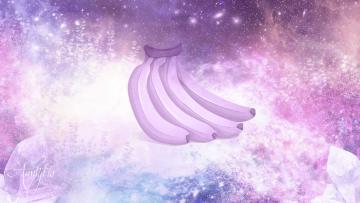 Eating a banana