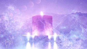 Purple Candle Spell