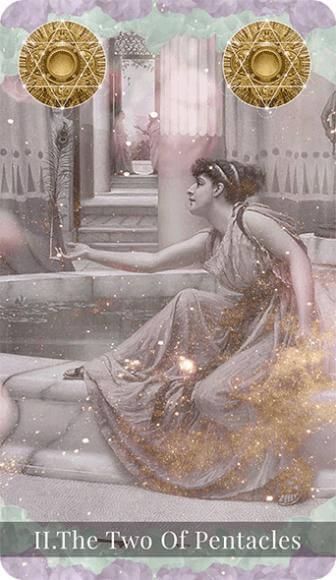 2 Of Pentacles Tarot Card