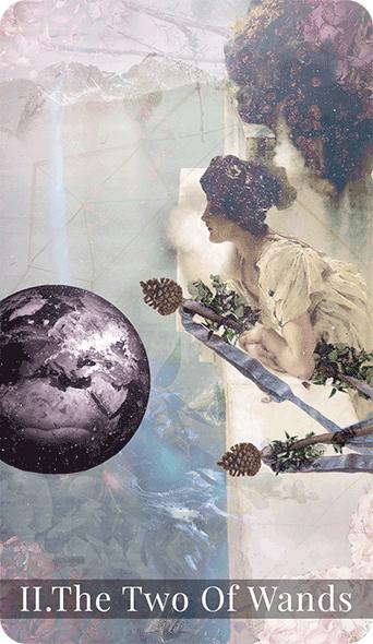 The two of wands tarot card