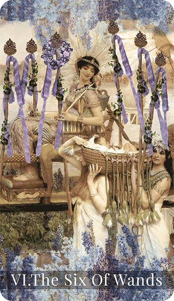 Six of wands tarot card