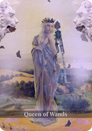 The Queen of Wands tarot card meanings Wands tarot, Tarot book, Tarot cards for beginners