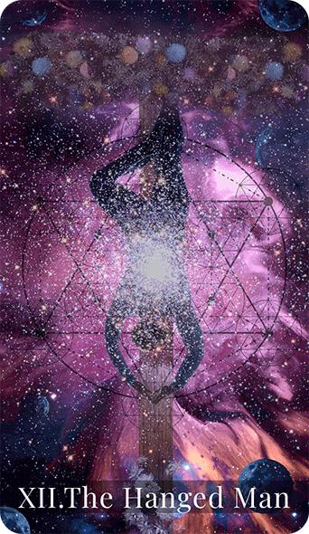 The Hanged Man tarot card