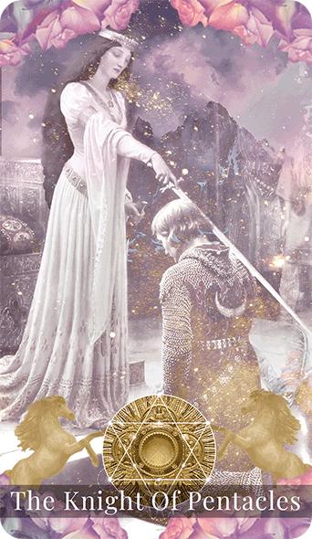 Knight of pentacles banner image