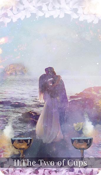 The Two of Cups Tarot Card Meaning | Auntyflo.com