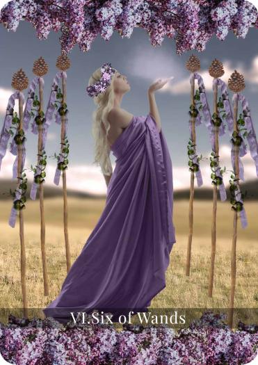 The Six Of Wands Tarot Card