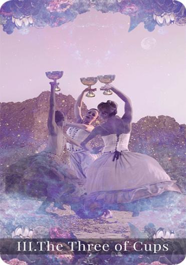 3 of cups tarot card