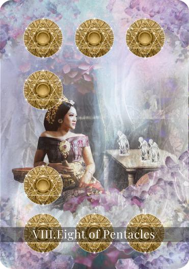 8 pentacles