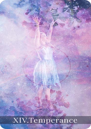 Temperance tarot card