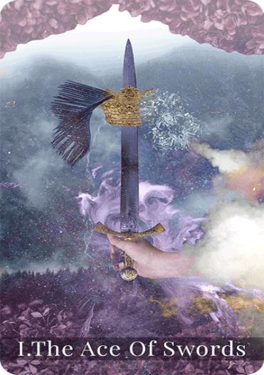 The Ace of Swords tarot card