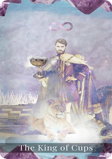 The King of Cups tarot card