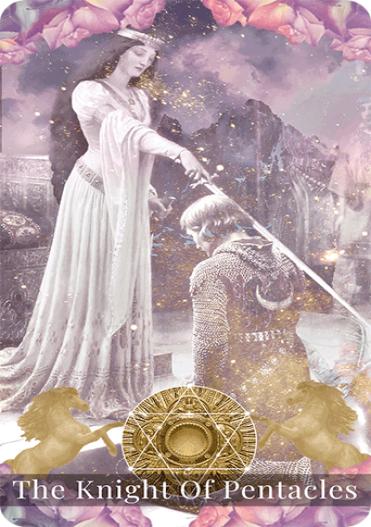Knight of pentacles banner image