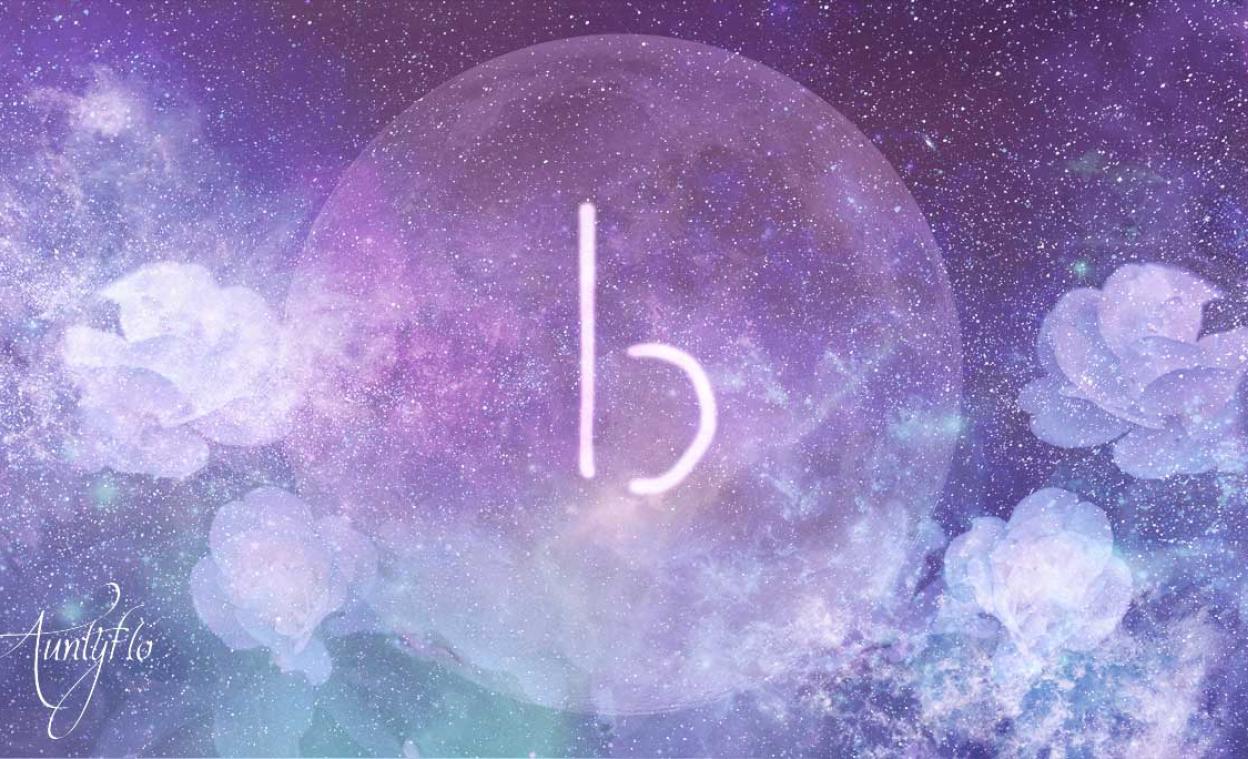 Looped Letter B