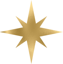 Gold twinkle star